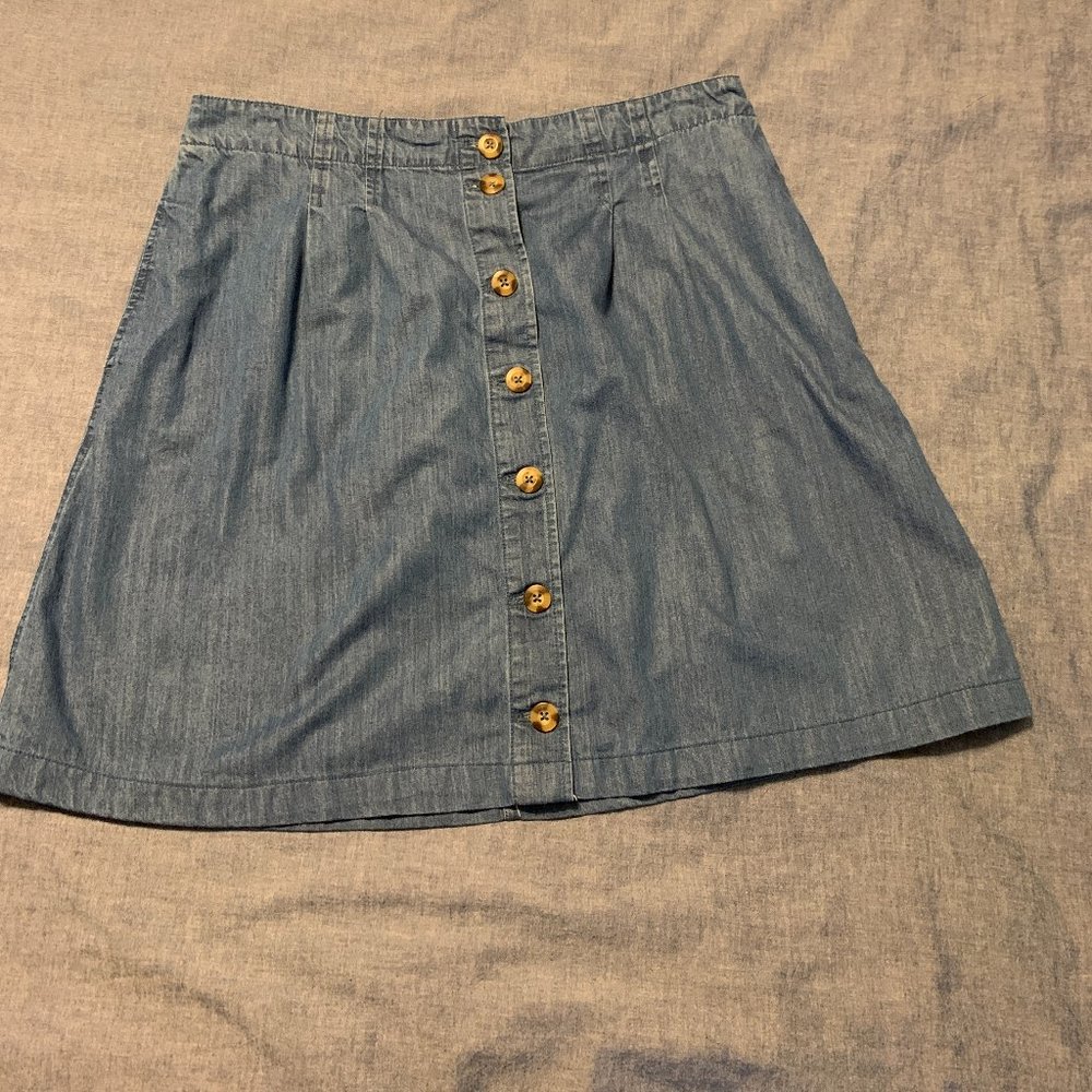 Cute A-Line Denim Skirt